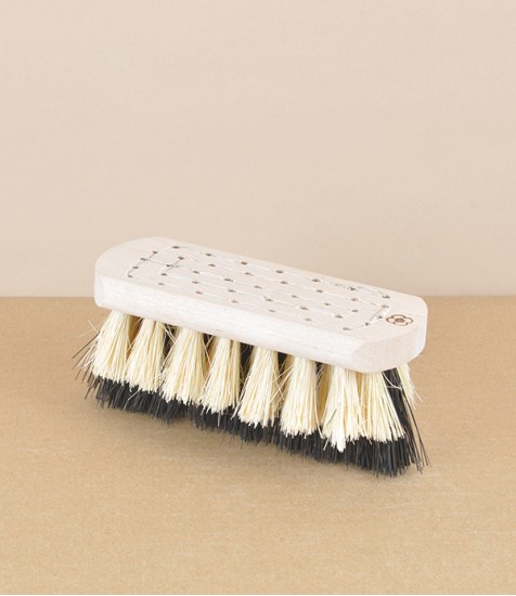 Finnish sauna bench cleaning brush