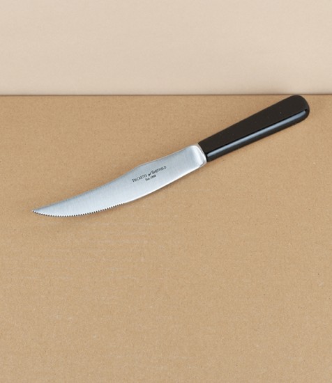Sheffield Black-Handled Steak Knife (Pre-order)