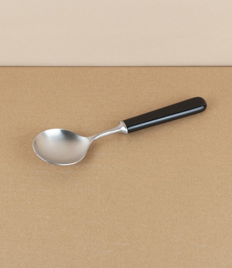 Sheffield Black-Handled Soup Spoon (Pre-order)