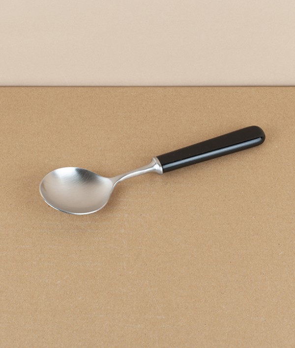 Sheffield Black-Handled Soup Spoon (Pre-order)