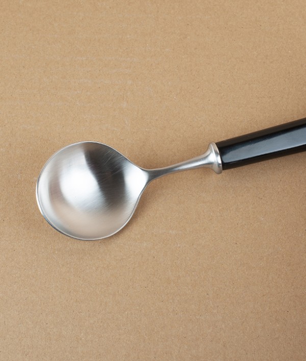 Sheffield Black-Handled Soup Spoon (Pre-order)