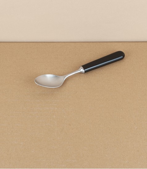 Sheffield Black-Handled Tea Spoon (Pre-order)