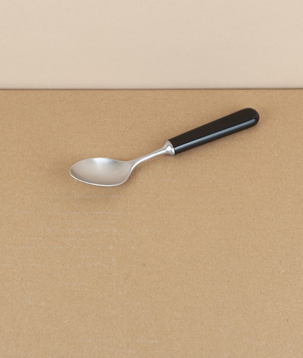 Sheffield Black-Handled Tea Spoon (Pre-order)