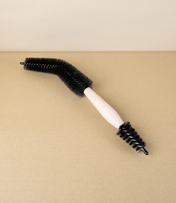 Bicycle & Wheel Brush, Beech & Horsehair