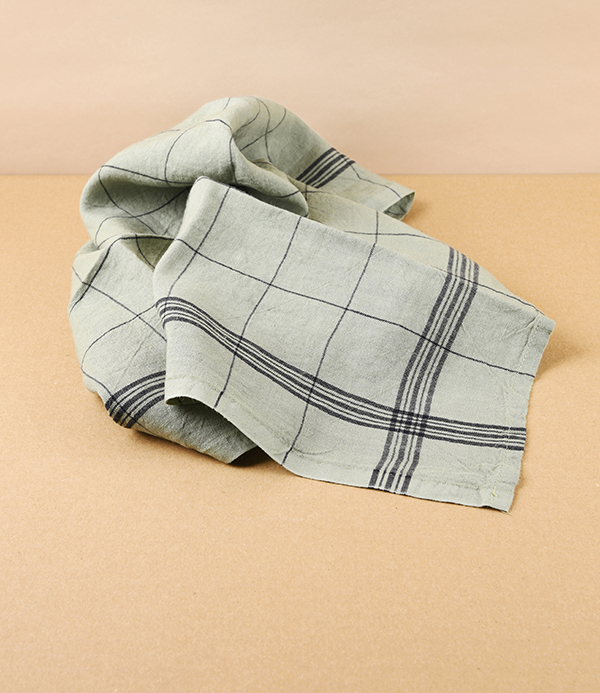 Bistrot French Linen Kitchen Towel, Sauge