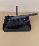 Swedish Crimped Dustpan, Black