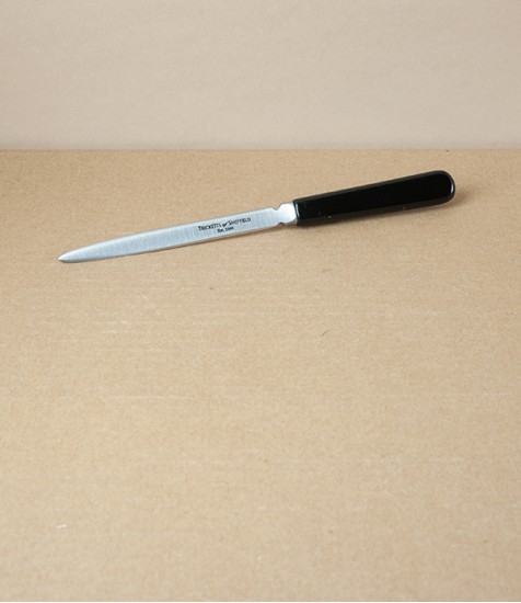 Sheffield Black Handled Letter Opener