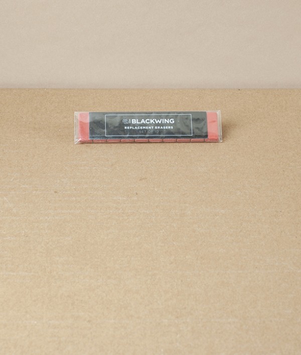 Blackwing Erasers, Red, Pack of 10