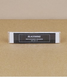 Blackwing Erasers, White, Pack of 10