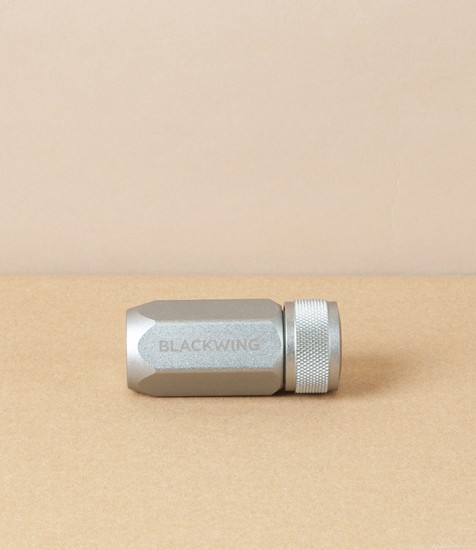Blackwing One-Step Long Point Sharpener, Silver