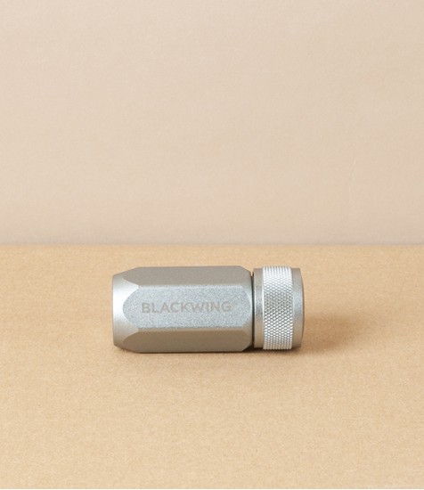 Blackwing One-Step Long Point Sharpener, Silver