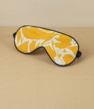 European Linen & Merino Eye Mask, Yellow