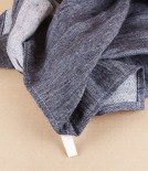 European linen Herringbone hand towel