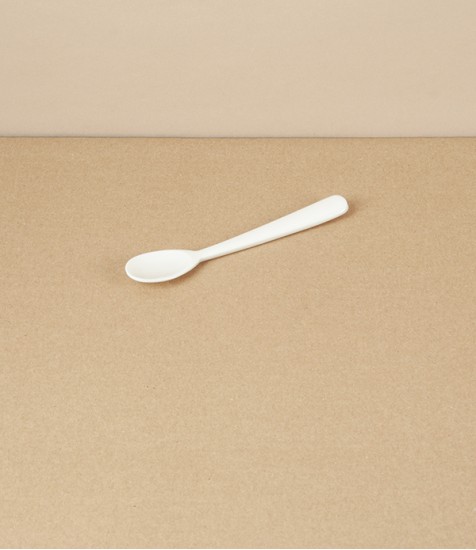 Hand Made Simple Bone Egg Spoon
