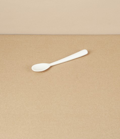 Hand Made Simple Bone Egg Spoon