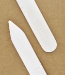 Hand-made bone folder, pointed