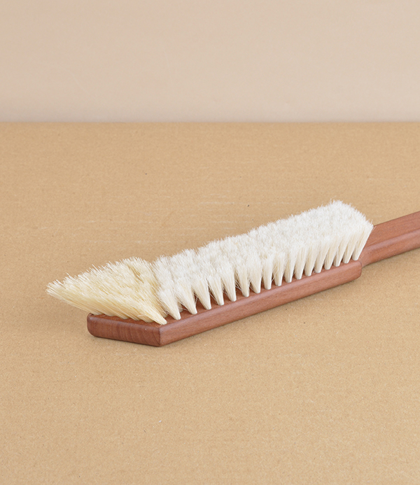 Book Brush, Pear Wood & Goat Hair