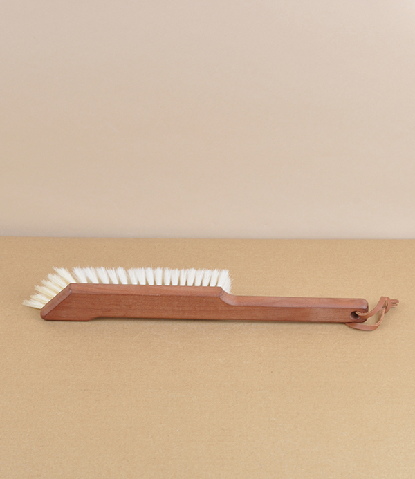 Book Brush, Pear Wood & Goat Hair
