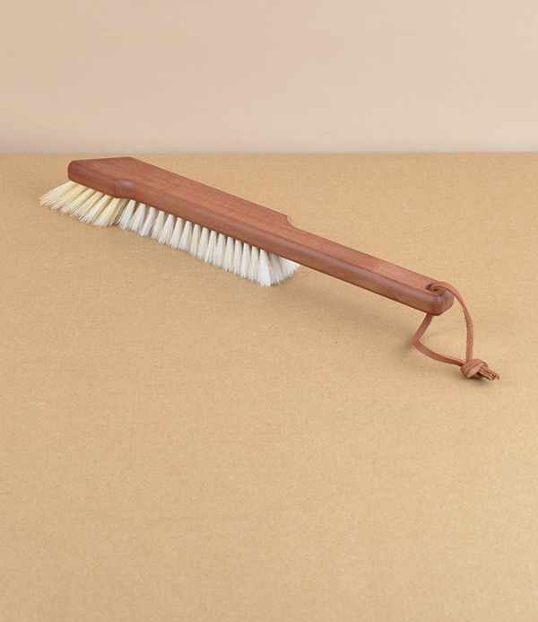 Book Brush, Pear Wood & Goat Hair