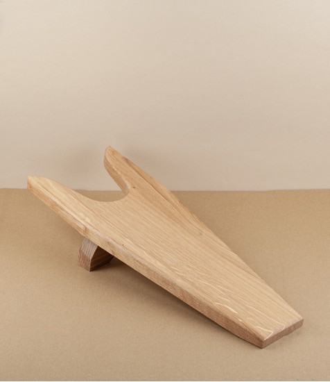 Oiled oak strong boot jack