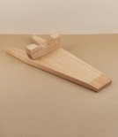Oiled oak strong boot jack