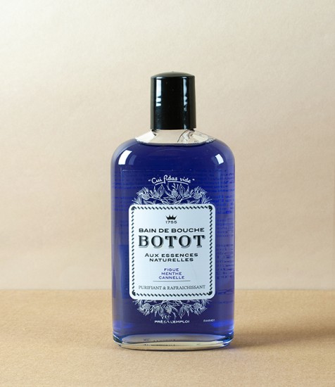 Botot Eau de Bouche mouthwash, Fig, Mint, and Cinnamon