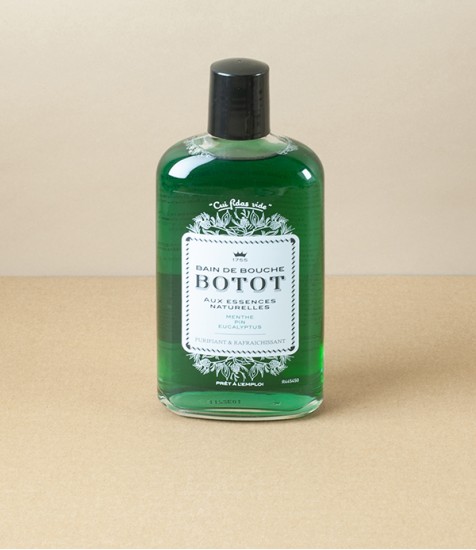 Botot Eau de Bouche Mouthwash, Mint, Pine & Eucalyptus