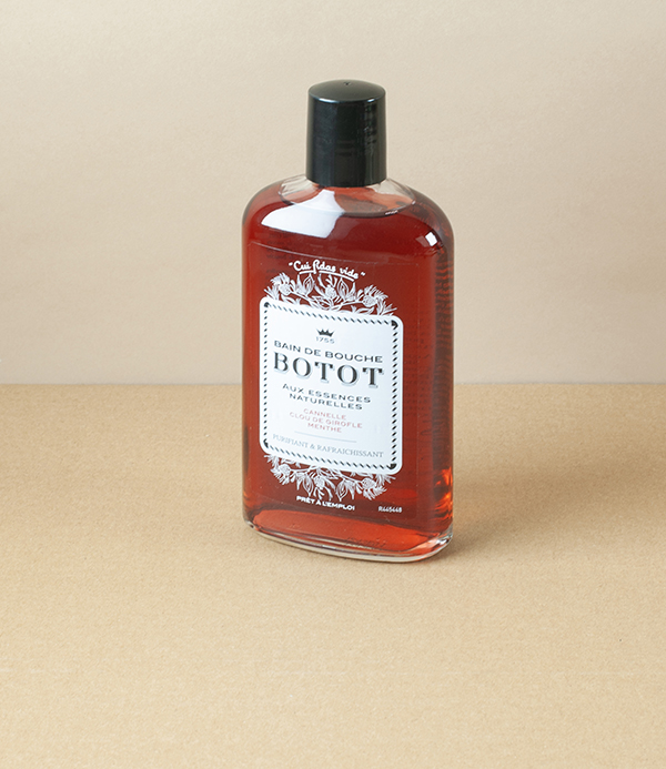 Botot Eau de Bouche mouthwash, Cinnamon, Clove & Mint
