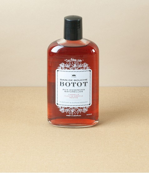Botot Eau de Bouche Mouthwash, Cinnamon, Clove & Mint