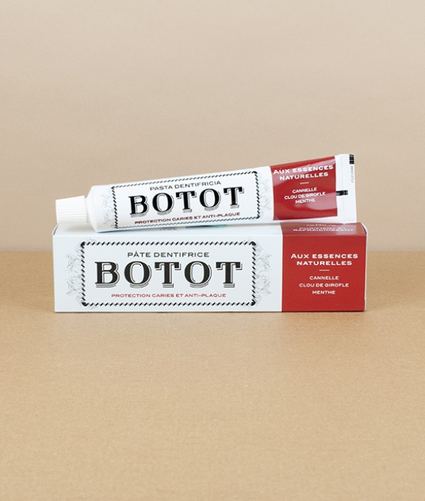Botot Toothpaste, Cinnamon, Clove & Mint