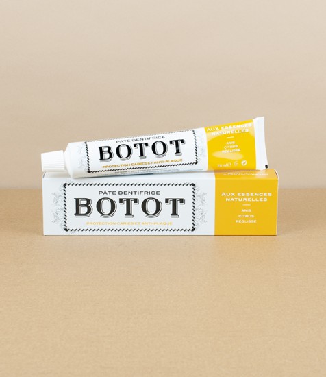 Botot Toothpaste, Aniseed, Citrus & Liquorice