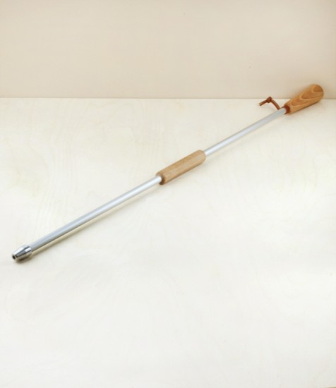 Bouffadou Fire Pipe, Aluminium & Beech