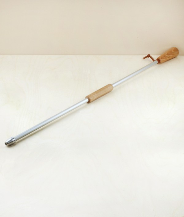 Bouffadou Fire Pipe, Aluminium & Beech