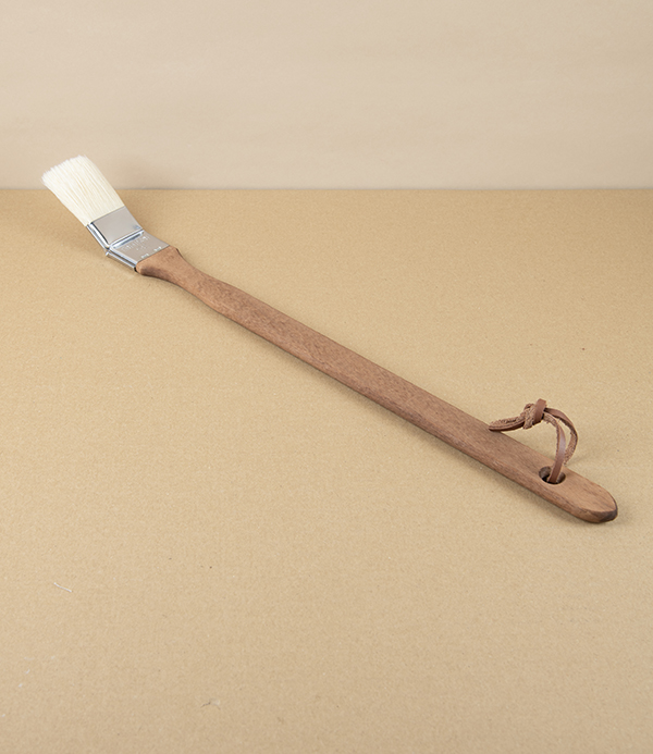 Barbecue or Grill Basting Brush, Pig Bristle & Beechwood 