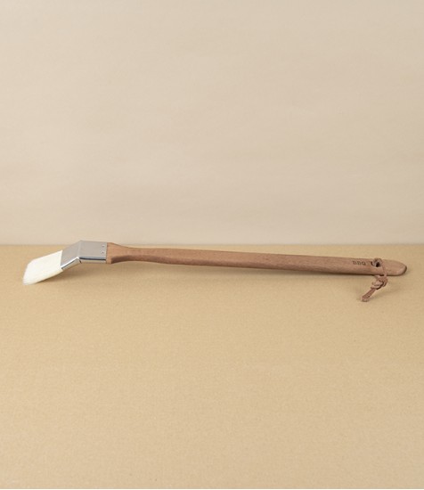 Barbecue or Grill Basting Brush, Pig Bristle & Beechwood 