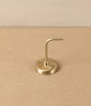 Brass Hook with Magnetic Backing