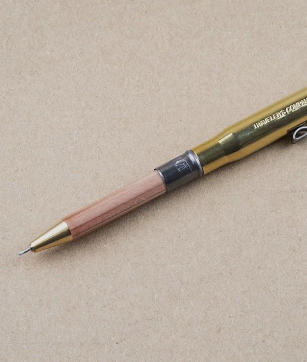 Japanese pocket ball-pen, brass