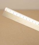 German brass ruler, 15cm