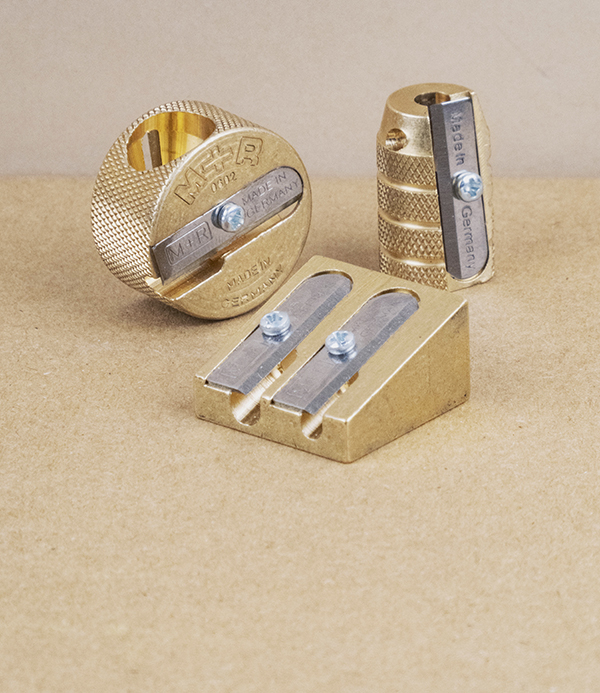 Brass Granade pencil sharpener