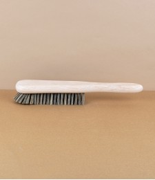 Clothes brush, natural bristle, English