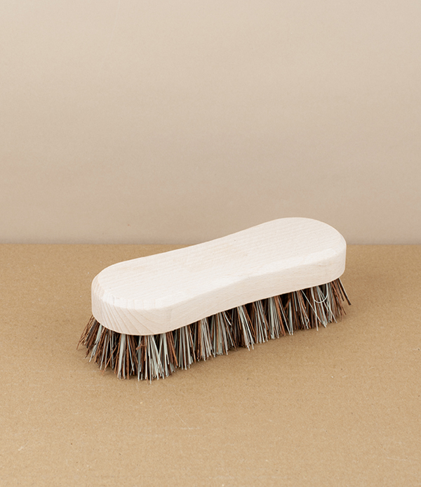 Laundry Scrubbing Brush, Beech and Union Fibre