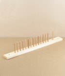 Brush rack for kitchen or bathroom