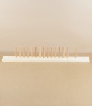 Brush rack for kitchen or bathroom