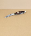 Triple Bladed Rosewood Pocket Knife, Buck Stockman