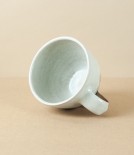 Joseph Bull Wood-Fired Stoneware Flared Mug, Walnut Ash