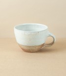 Joseph Bull Wood-Fired Stoneware Flared Mug, Walnut Ash