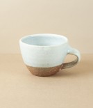 Joseph Bull Wood-Fired Stoneware Flared Mug, Walnut Ash