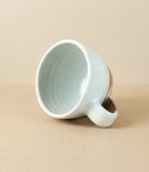 Joseph Bull Wood-Fired Stoneware Flared Mug, Walnut Ash