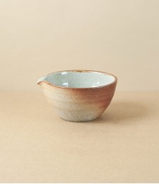 Joseph Bull Wood-Fired Stoneware Katakuchi, Walnut Ash