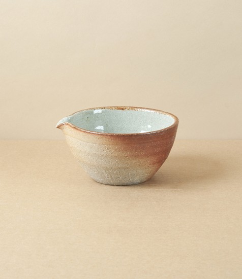 Joseph Bull Wood-Fired Stoneware Katakuchi, Walnut Ash